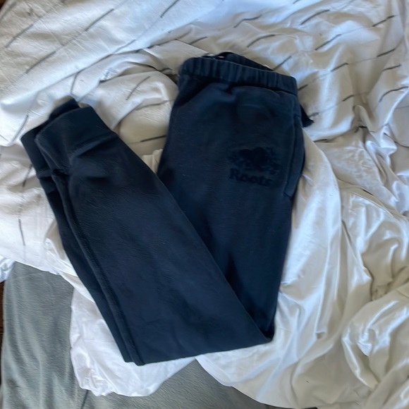 Mens xs navy blue roots joggers - Picture 1 of 2